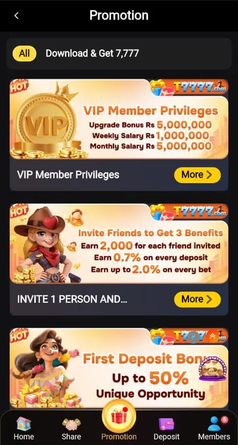 T7777 Game