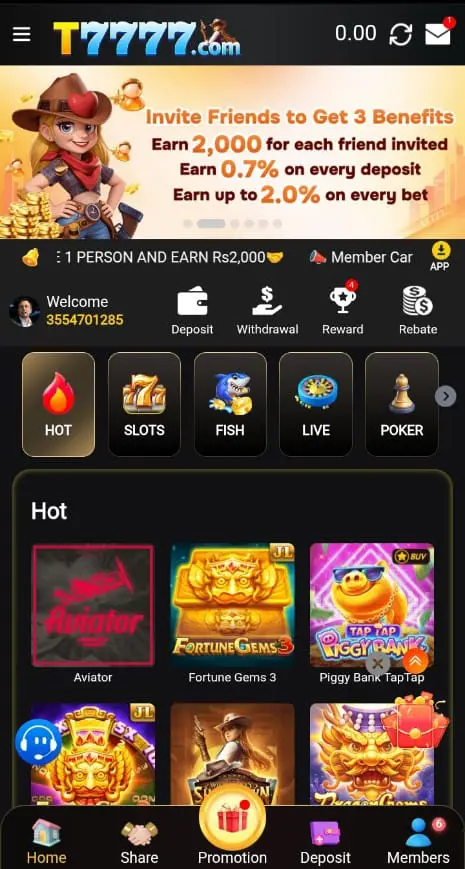 T7777 Game