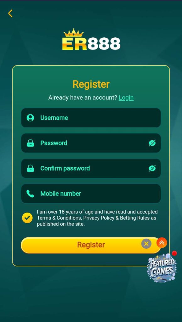 ER888 Game