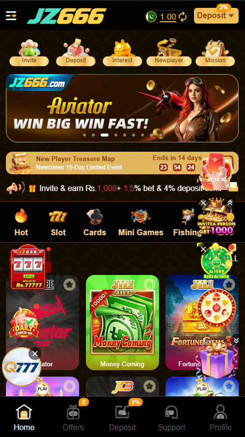 JZ666 Game interface